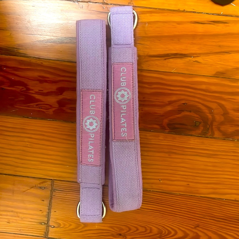 Club Pilates Purple Reformer Straps
